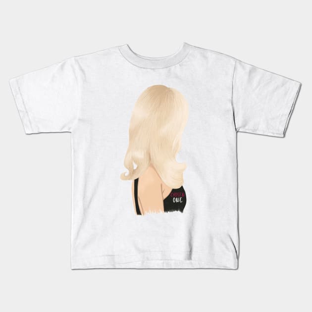 Buffy Summers - Chosen One hair Kids T-Shirt by likeapeach